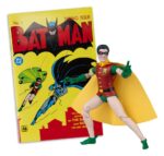 DC Direct Page Punchers Action Figure Robin Dick Grayson (Batman #1) (Red Platinum Edition) 14 cm - immagine 2