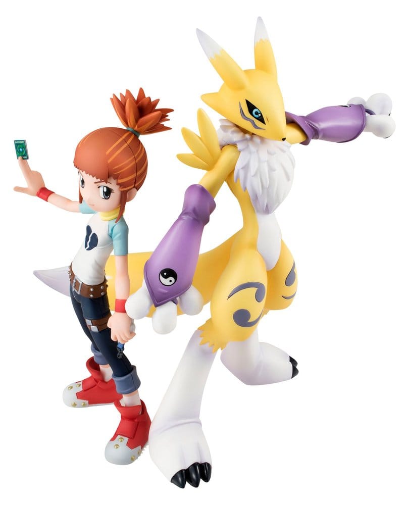 x_meho853579 Digimon Tamers G.E.M. Series PVC Figure Renamon & Ruki Makino 13 cm (Repeat) - immagine 1