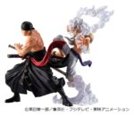 One Piece Wallstar PVC Figures 2-Pack Monkey D. Luffy Gear Fifth & Roronoa Zoro (with gift) 10 cm - immagine 2
