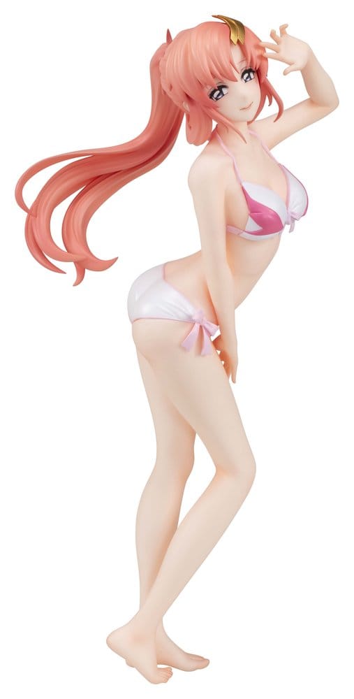 x_meho854439 Mobile Suit Gundam SEED FREEDOM Lucrea Lite PVC Figure Lacus Clyne Swimsuit Ver. 18 cm - immagine 1