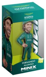 Formula 1 Minix Figure Fernando Alonso (Aston Martin) 12 cm - immagine 2