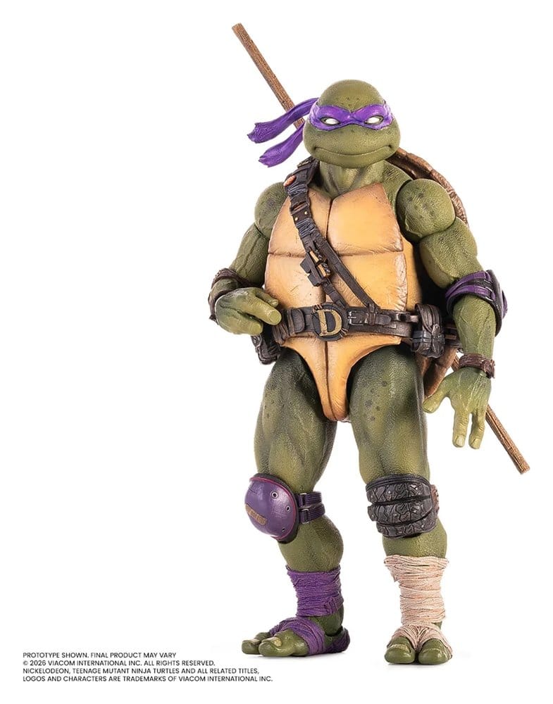 x_mond-col-064a Teenage Mutant Ninja Turtles Action Figure 1/6 Donatello - immagine 1