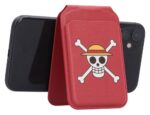 One Piece Card Holder Luffy Jolly Roger (Red) 10 cm - immagine 3
