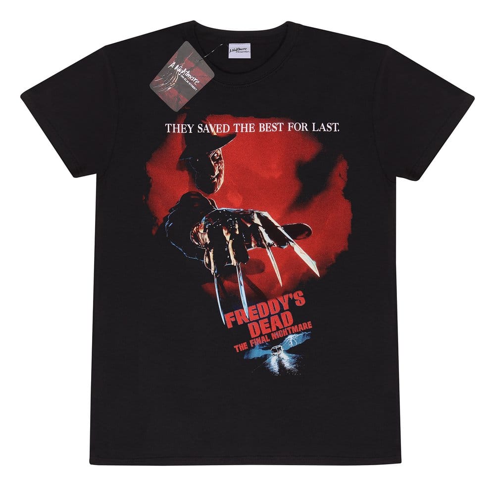 x_nes08981tsb Nightmare on Elm Street T-Shirt Final Nightmare Black - immagine 1
