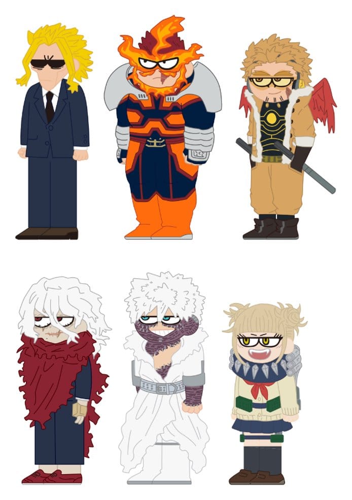 x_ntvs-78998 My Hero Academia JIRORI Mini Figures 9 cm Vol. 2 Blind Box Display (6) - immagine 1
