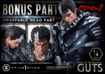 Berserk Legacy Art "Kentarou Miura" Statue 1/4 Guts Bonus Version 74 cm - immagine 3