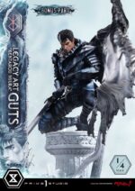 Berserk Legacy Art "Kentarou Miura" Statue 1/4 Guts Bonus Version 74 cm - immagine 5