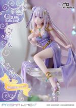 Re:Zero Prisma Wing Statue 1/7 Emilia Glass Edition 29 cm - immagine 4