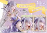 Re:Zero Prisma Wing Statue 1/7 Emilia Glass Edition Bonus Version 29 cm - immagine 3