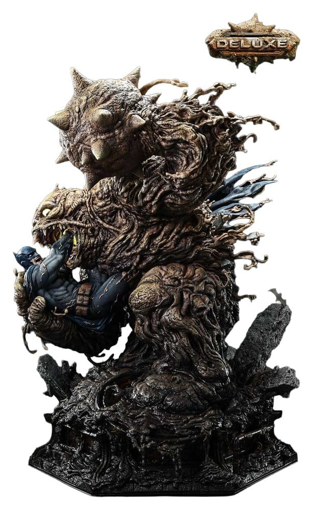 x_p1supmdc-16dx DC Comics Ultimate Premium Masterline Series Statue 1/4 Batman VS Clayface Deluxe Version 83 cm - immagine 1