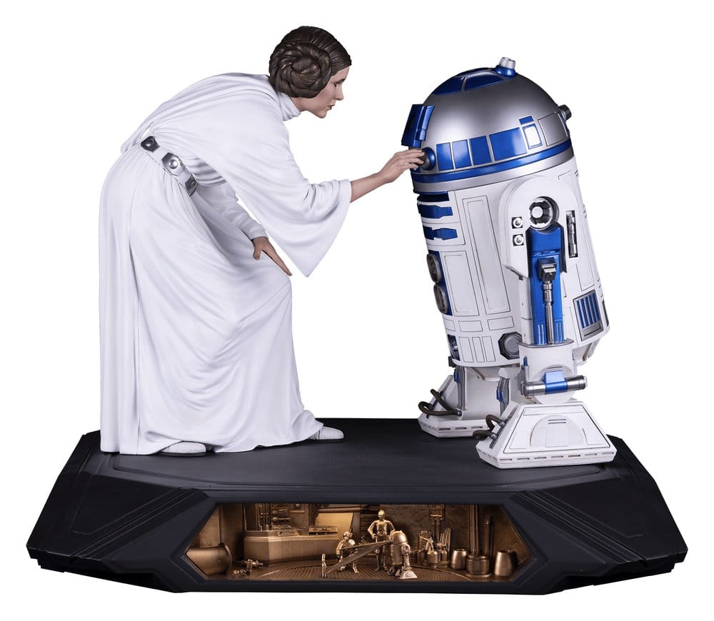 x_pcsswpl13 Star Wars Statue 1/3 Princess Leia 48 cm - immagine 1