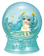 Hatsune Miku Mini Snowglobes Scenery Domes Display (4) - immagine 3