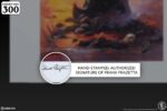 Frank Frazetta Fine Art Print Death Dealer III (Revised) Rainbow Lava Holofoil 41 x 61 cm - unframed - immagine 2
