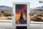 Frank Frazetta Fine Art Print Death Dealer III (Revised) Rainbow Lava Holofoil 41 x 61 cm - unframed - immagine 3