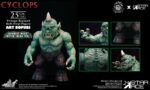 Ray Harryhausen (Art Sofubi) Soft-Vinyl Figure Cyclops Vintage-Stylized Japanese Movie Poster Color Ver. 25 cm - immagine 2