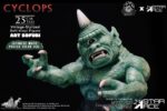 Ray Harryhausen (Art Sofubi) Soft-Vinyl Figure Cyclops Vintage-Stylized Japanese Movie Poster Color Ver. 25 cm - immagine 6