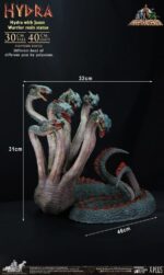 Ray Harryhausen Painted Statue Hydra with Jason Warrior Resin Statue 30 cm - immagine 5