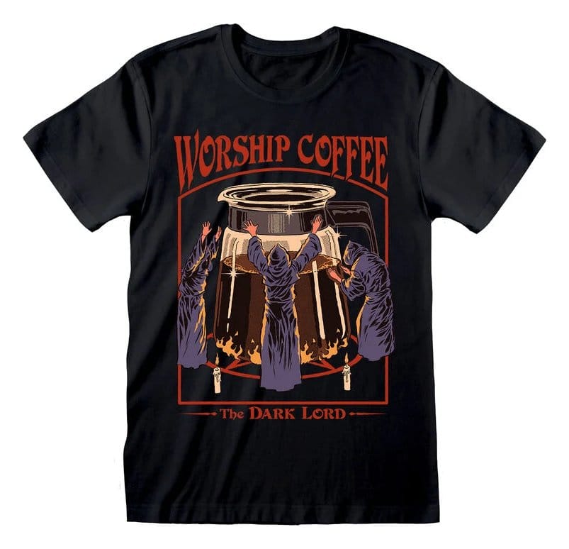 x_stv06558tsb Steven Rhodes T-Shirt Worship Coffee - immagine 1