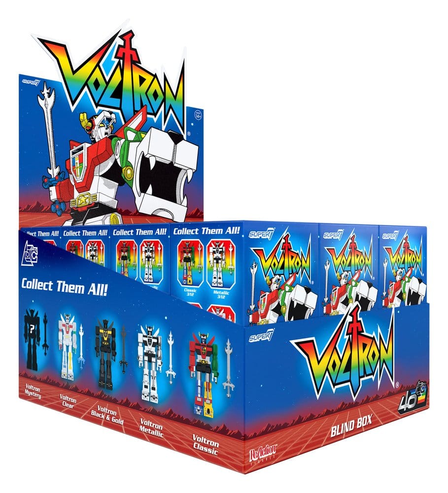 x_sup7-bb-volt-09660 Voltron Mini Figures Blind Box 10 cm (12) - immagine 1