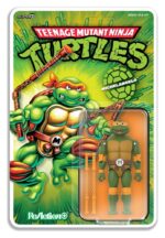 Teenage Mutant Ninja Turtles ReAction+ Action Figure Wave 02 Michelangelo - immagine 4