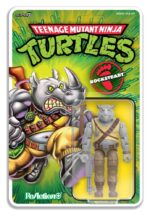 Teenage Mutant Ninja Turtles ReAction+ Action Figure Wave 02 Rocksteady - immagine 5