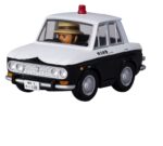 Lupin the Third: The Castle of Cagliostro Q Village PVC Figure Bluebird Patrol Car 9 cm