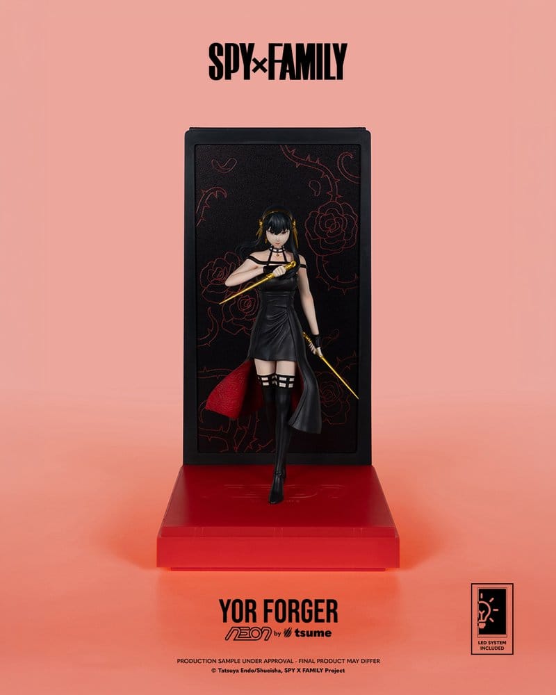 x_tsu-neon010 Spy x Family Neon Figure 1/9 Yor Forger 20 cm - immagine 1