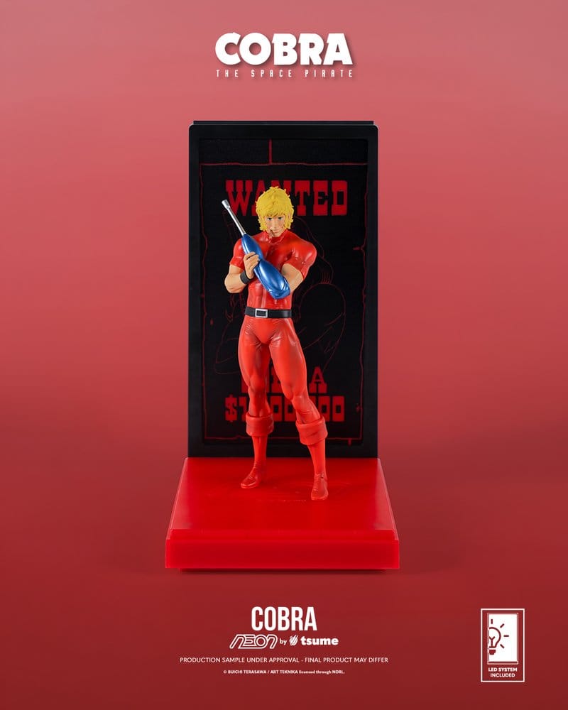 x_tsu-neon015 Cobra Neon Figure 1/9 Cobra The Space Pirate 20 cm - immagine 1