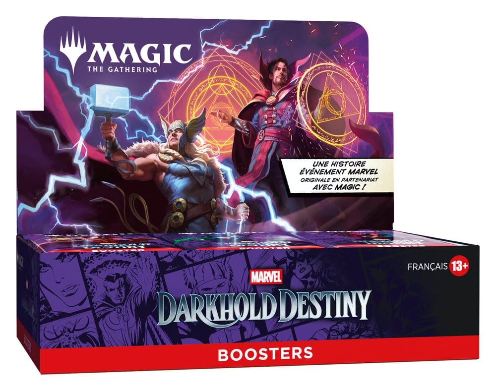 x_wotcd64611010 Magic the Gathering Marvel: Darkhold Destiny Play Booster Display (30) french - immagine 1