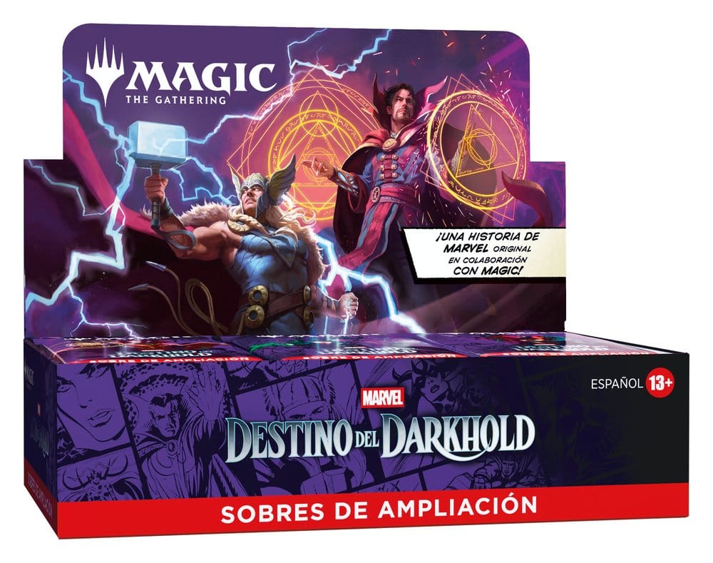 x_wotcd64611050 Magic the Gathering Marvel: Destino del Darkhold Play Booster Display (30) spanish - immagine 1