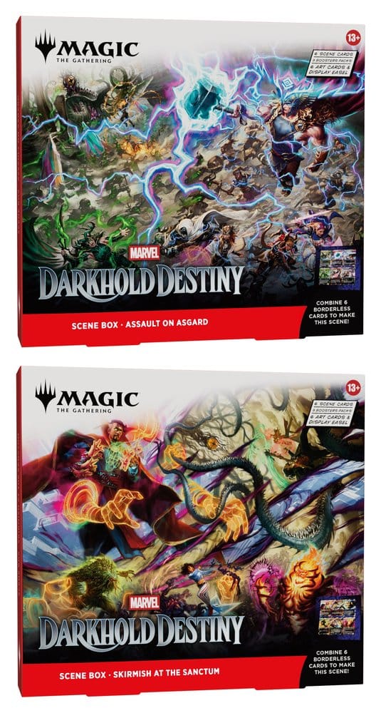 x_wotcd64710000 Magic the Gathering Marvel: Darkhold Destiny Scene Box Display (4) english - immagine 1
