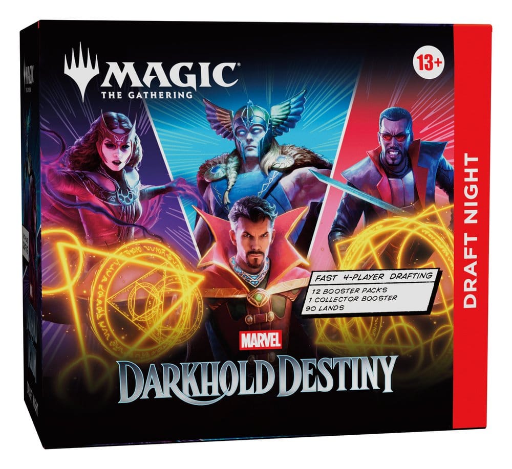x_wotcd64720000 Magic the Gathering Marvel: Darkhold Destiny Draft Night english - immagine 1