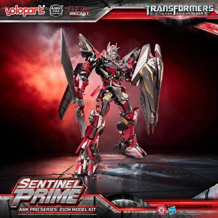 x_yolo-amkpm3sp Transformers: Dark of the Moon AMK PRO Series Plastic Model Kit Sentinel Prime 21 cm - immagine 1
