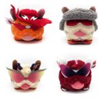 League of Legends K/DA Plush Keychains Blind Box Display (4)