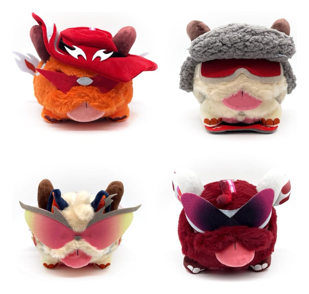 x_yoto67173 League of Legends K/DA Plush Keychains Blind Box Display (4) - immagine 1