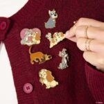 Disney by Loungefly Enamel Pins Lady and the Tramp Blind Display (12) - immagine 2